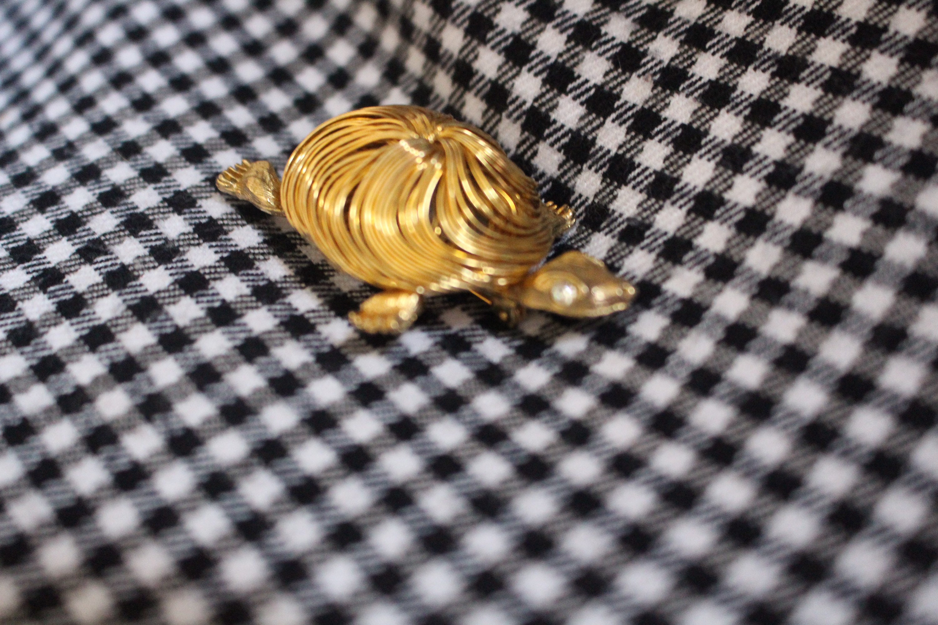 Vintage Turtle Pin - Etsy