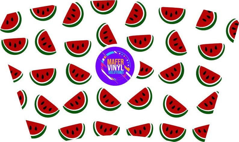 Starbucks SVG Watermelon Full Wrap 24oz Venti Cold Cup Etsy Ireland