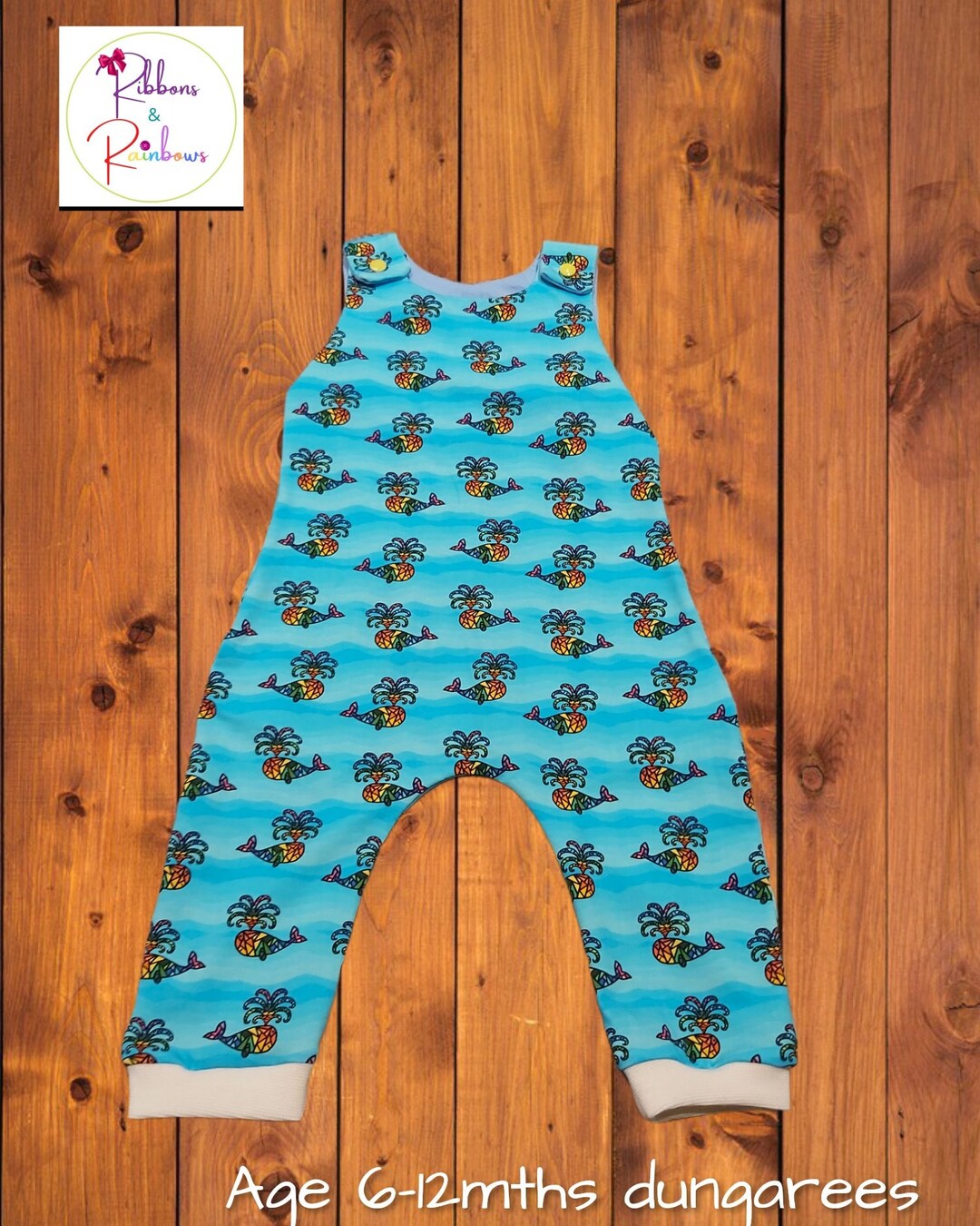 Childrens / Kids Dungarees / Jumpsuit / Sleeveless Romper Etsy.de