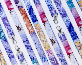 Colorful Histology & Pathology Lanyard