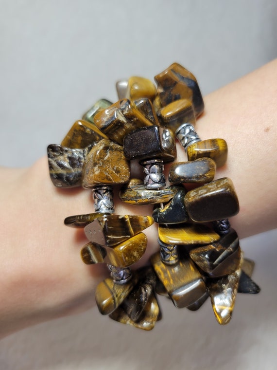 TIGEREYE WRAP BRACELET item #50