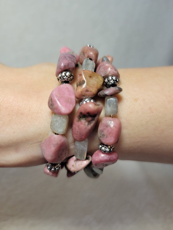 GEMSTONE WRAP BRACELET item #90