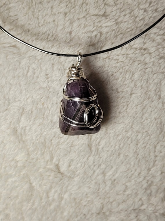 AMETHYST GEMSTONE PENDANT item #37