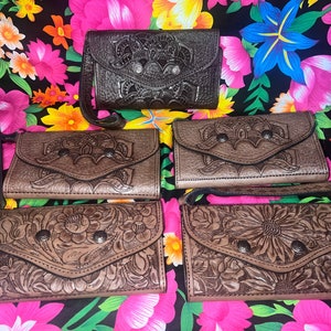 Handmade leather wallet perfect graduation, Mother’s Day gift