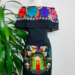 Vestido Campesino Virgencita, Vestido Guadalupana, Vestido Virgen María