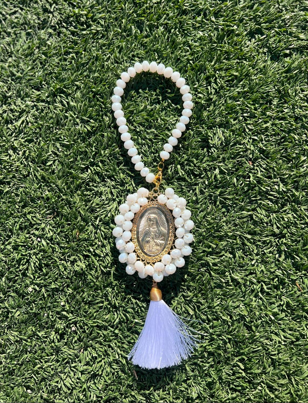 Virgin Mary home blessing, car blessing, bendiciones de la virgen de Guadalupe. Religious decoration for car, room, office, Mother’s Day
