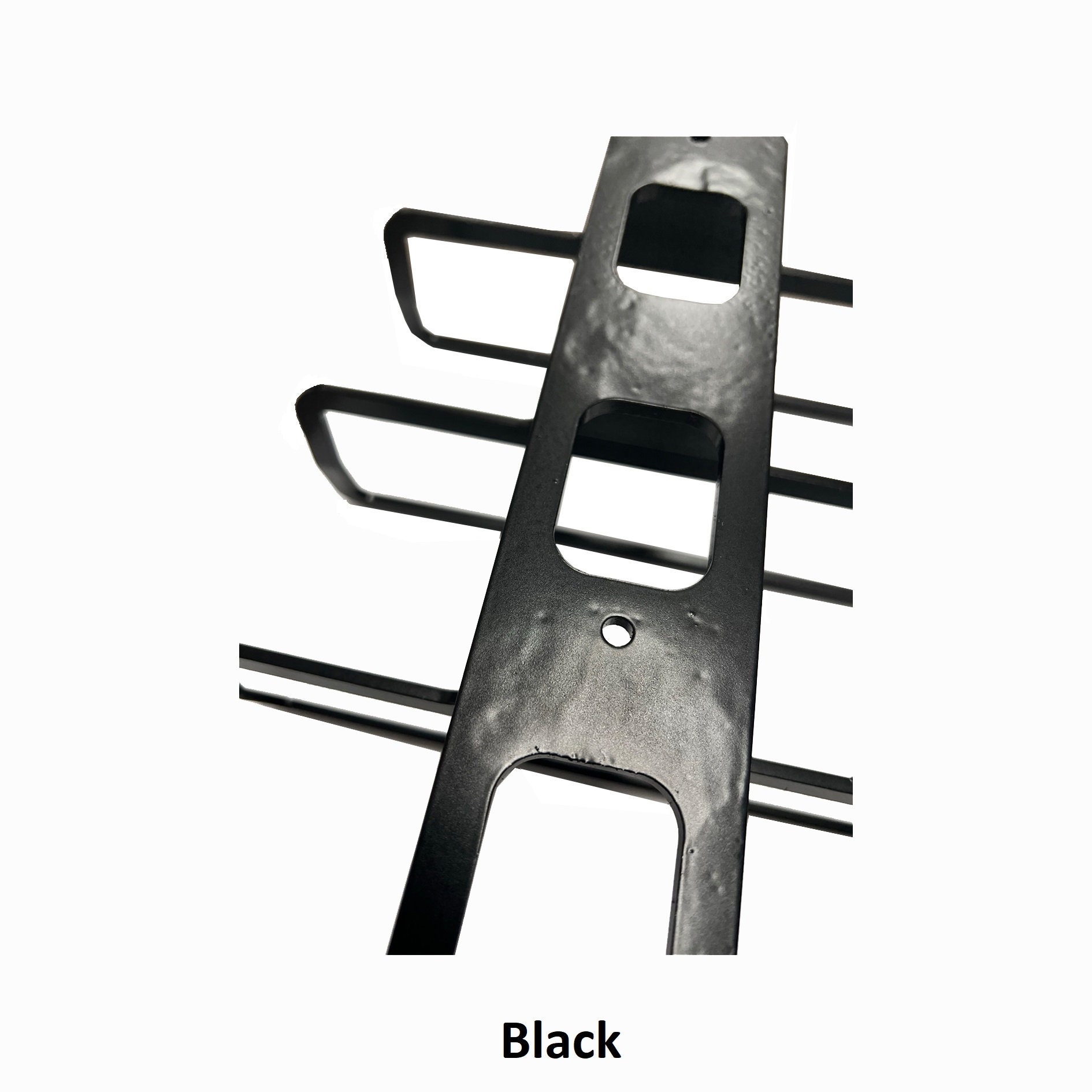 5 Bottle Wall Mounted Wine Rack Solid Metal Display Stand Holder ...