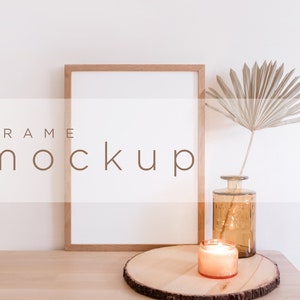 Frame Mockup Boho Frame Mockup Minimalist Mockup Poster Mockup Photo Frame Mockup Artwork Mockup Photography Mockup Product Mockup