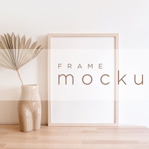 Frame Mockup Boho Frame Mockup Minimalist Mockup Poster Mockup Photo Frame Mockup Artwork Mockup Photography Mockup Product Mockup