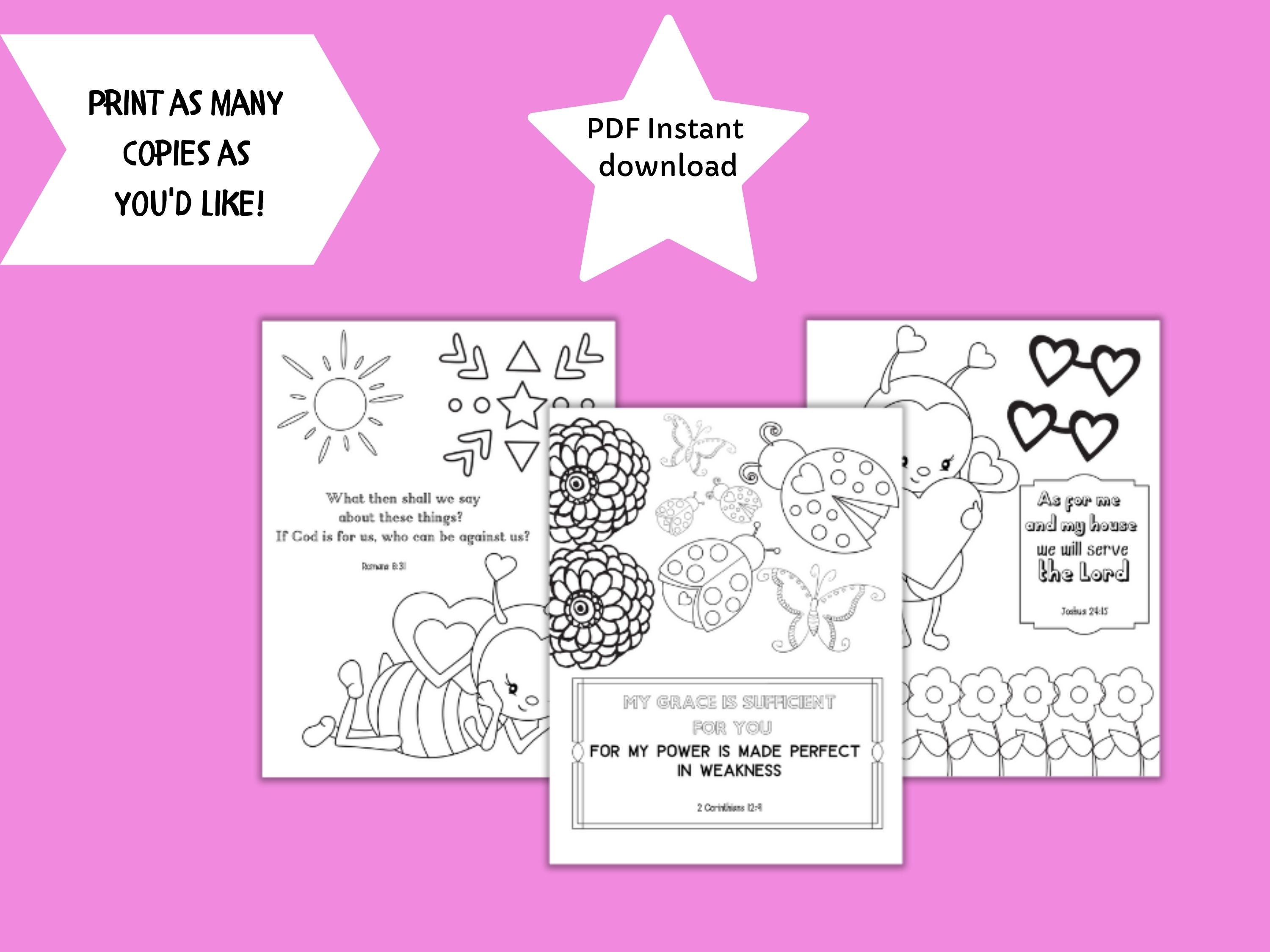 Bible Verse Coloring, Coloring Pages for Women, Bible Coloring ...