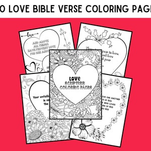 Valentine's Coloring Pages, Printable Valentine's Coloring, Valentine Bible Verses, Hearts Coloring Sheets, Valentine's Coloring book