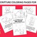 Valentine's Day Activity Sheets Bundle, Love Bible Verse Printables ...