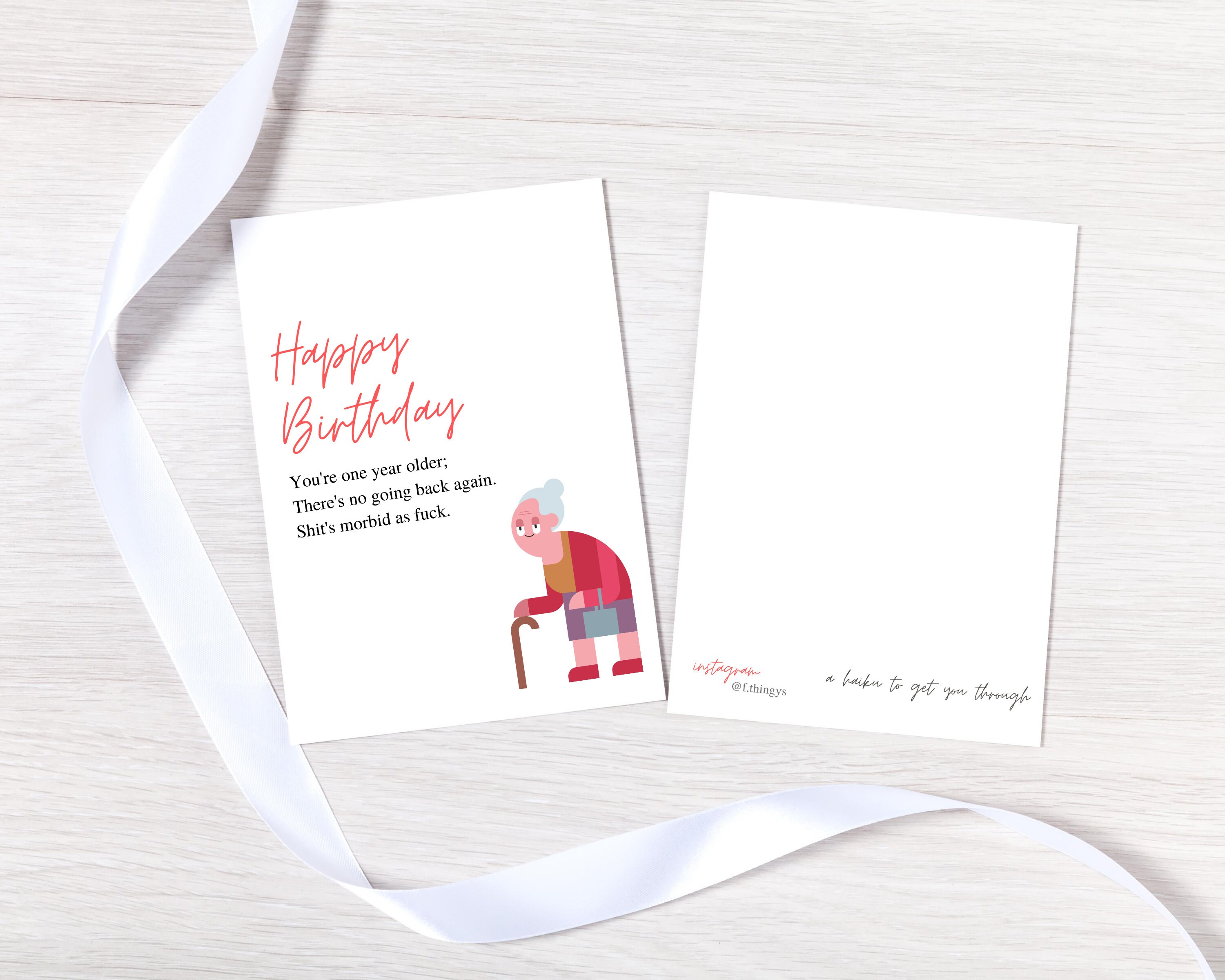Vulgar Birthday Card Funny Birthday Card, Vulgar Card, Sarcastic ...