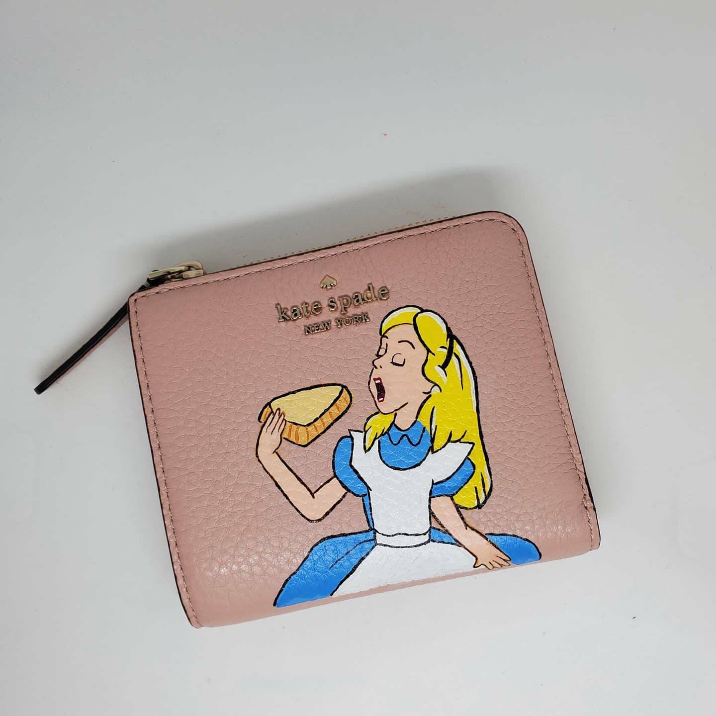 Kate Spade Alice in Wonderland Themed Wallet - Etsy