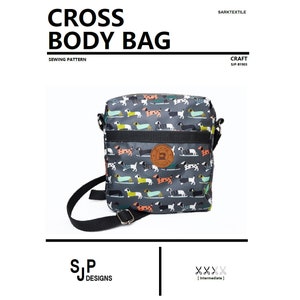 Sewing-sanctuary sewing pattern | Cross body bag / Bag