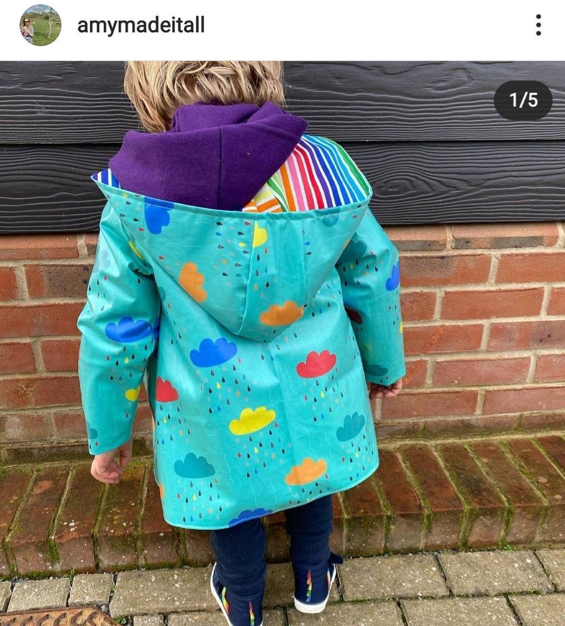 Kids Raincoat / Sewingsanctuary Pattern Etsy
