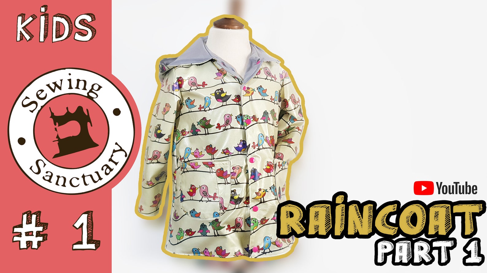 Sanctuary Pattern Sewing-sanctuary Sewing Pattern | Raincoat / Kids - Etsy
