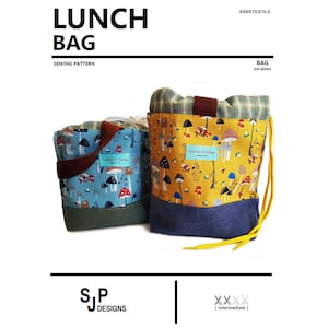 Padrão de costura do santuário de costura | Lancheira / Bolsa
