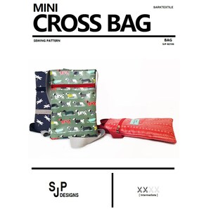 Sewing-sanctuary sewing pattern | Mini cross bag / Bag