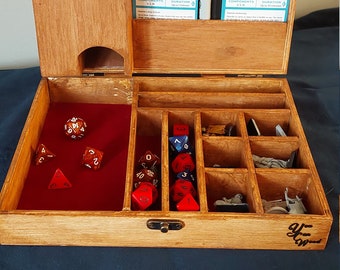 D&D Dungeons and Dragons Dice Tower Travel Box - Etsy