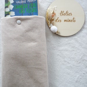 bolsillo para libros acolchado personalizable en formato de bolsillo/regalo del Día de la Madre, Día del Padre/regalo de amante, niñera, atsem/pequeño precio. imagen 4