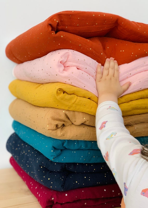 Couverture Bebe Personnalisee Douillette En Double Gaze De Etsy
