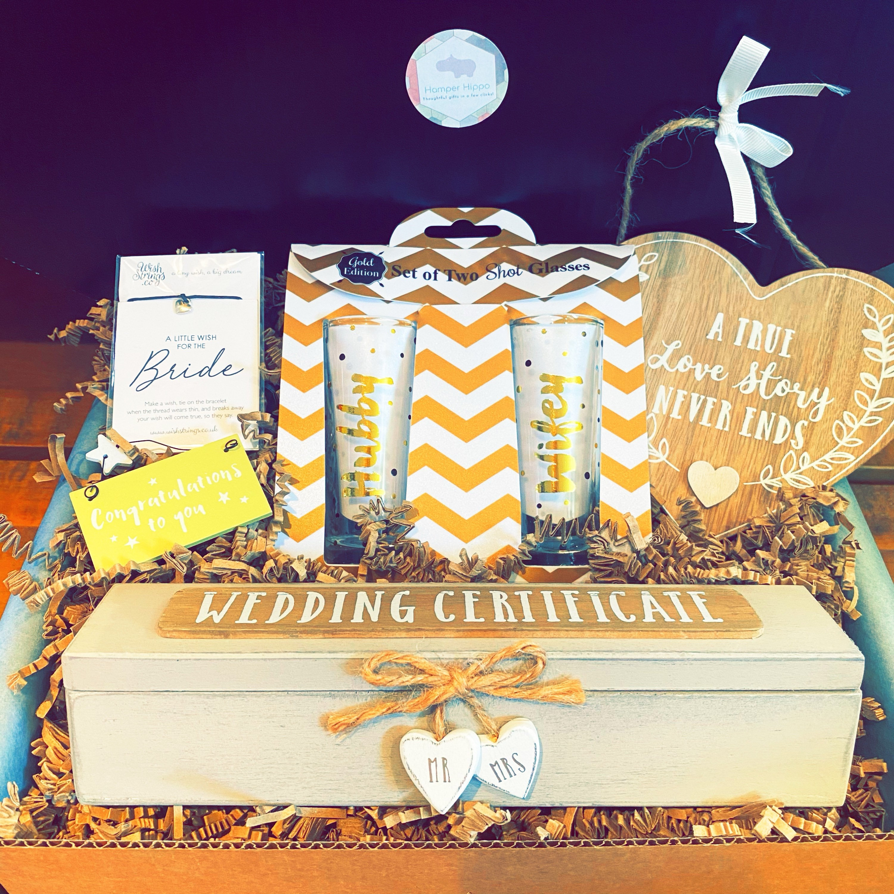 Luxury Rustic Wedding Hamper Engagement Hamper Bride & Etsy