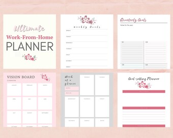 Business Planner, Business Printable Planner, Home Business Planner, Direct Sales, Small Business Organizer, Printable Planner