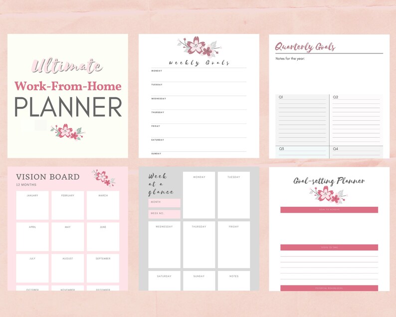 Business Planner, Business Printable Planner, Home Business Planner ...