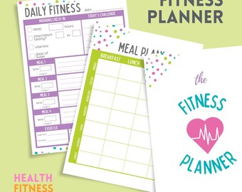 Ultimate Fitness Planner – Crush Your Goals, Track Progress, and Stay Motivated, with Fitness Goal Worksheets, Daily Fitness Tracker, more!