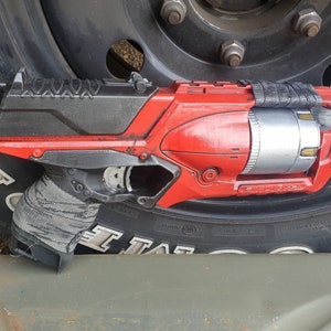 Custom painted nerf blaster