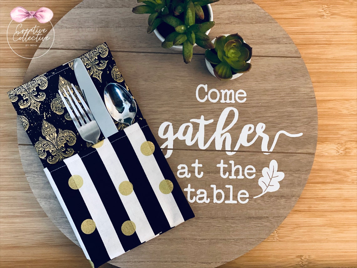 Dinner Napkins Cotton Cloth Custom MixedPrint Etsy