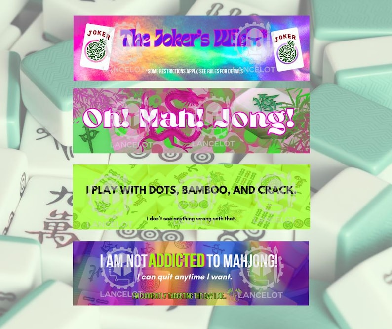 Mahjong Line Finder/reader With American Rule Highlights and a Fun ...