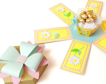 Korb explodierende Box