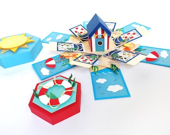 Seaside Exploding Box