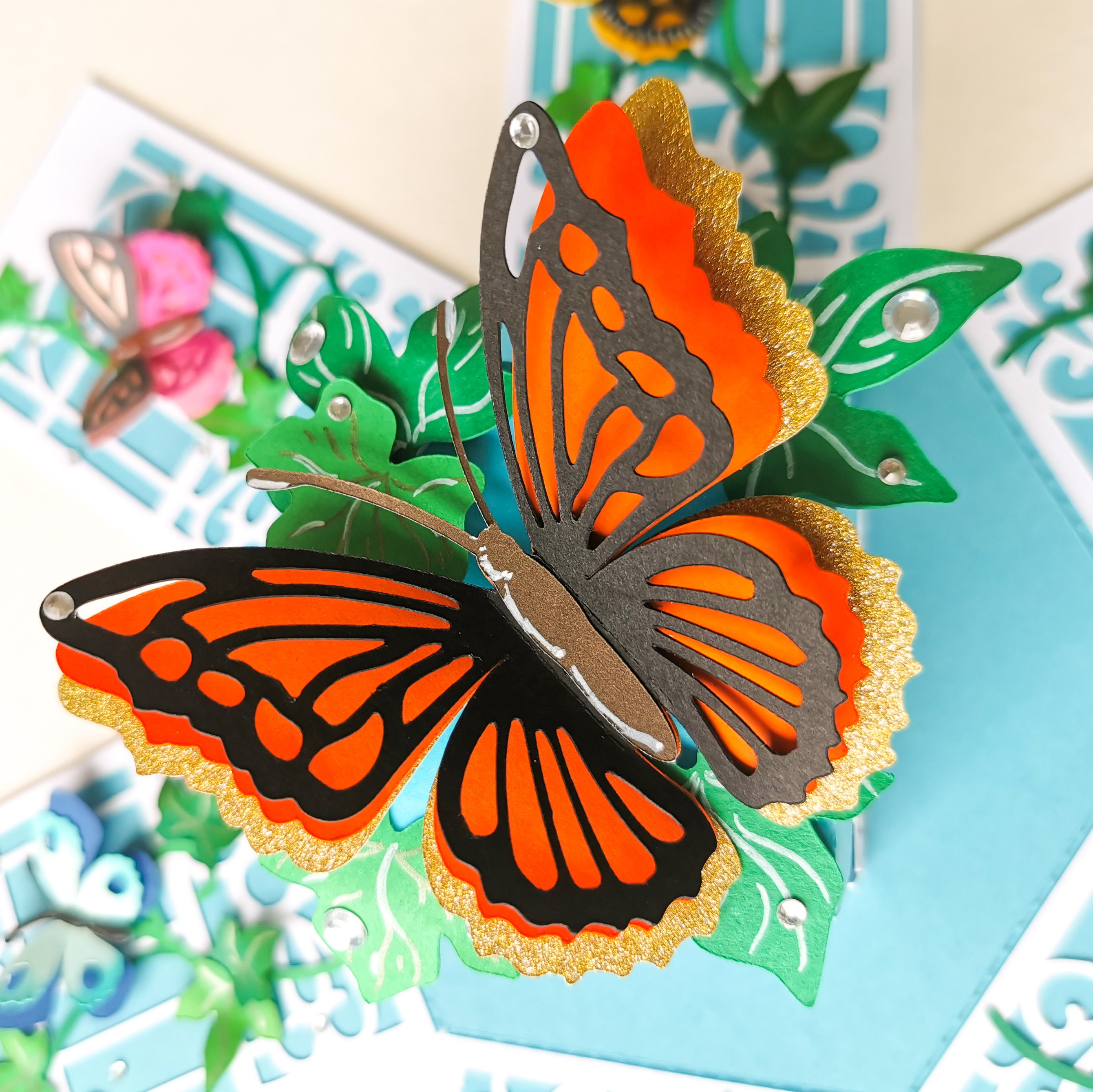 Butterfly Exploding Box SVG - Etsy