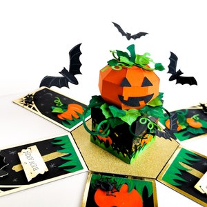 Pompoen exploderende doos afbeelding 2