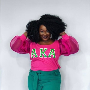 Alpha kappa alpha blouse cheap