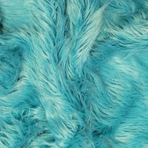 EcoShag™ Solid Mongolian Shaggy Fur – Langfloriges Kunstfell