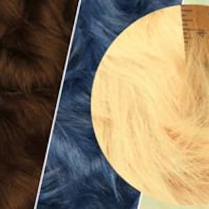 EcoShag® Lions Mane (Flokati) Long Pile Faux Fur