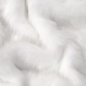 Ecoshag™ Arctic Fox Long Pile Shaggy Fur - wysokiej jakości sztuczne futro - 0,5 m