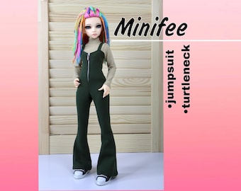 Set for Minifee,  clothes for bjd doll, clothes, clothes 1/4 bjd doll