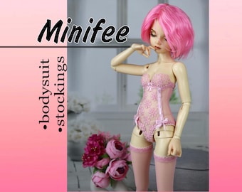 2 colours Lingerie for Minifee active line small bust, bjd lingerie, clothes 1/4 bjd doll