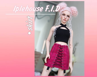 Skirt 3 colours Iplehouse fid , doll bjd clothes, Iplehouse  clothes
