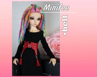 New color belt for Minifee doll, accessories for msd doll, BJD doll clothes