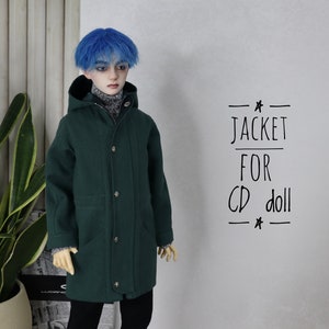 Jacket for 1/3 SD doll, bjd doll clothes, SD doll clothes