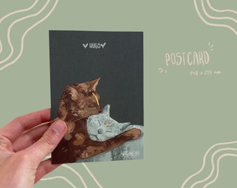 Illustrated Postcards - Art print