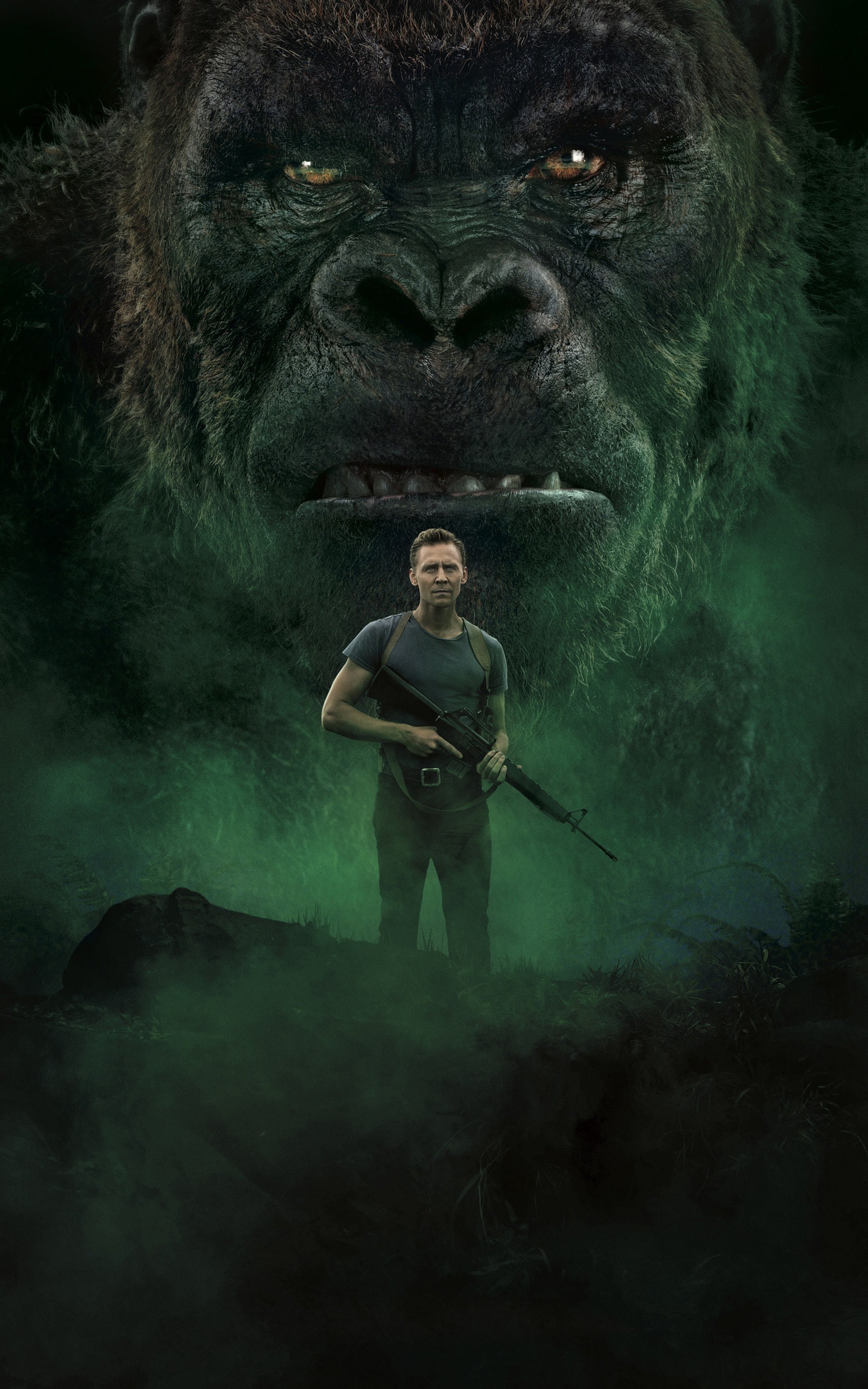 Kong Skull Island 2017 Movie Gloss Poster 17x 24 Inches Etsy