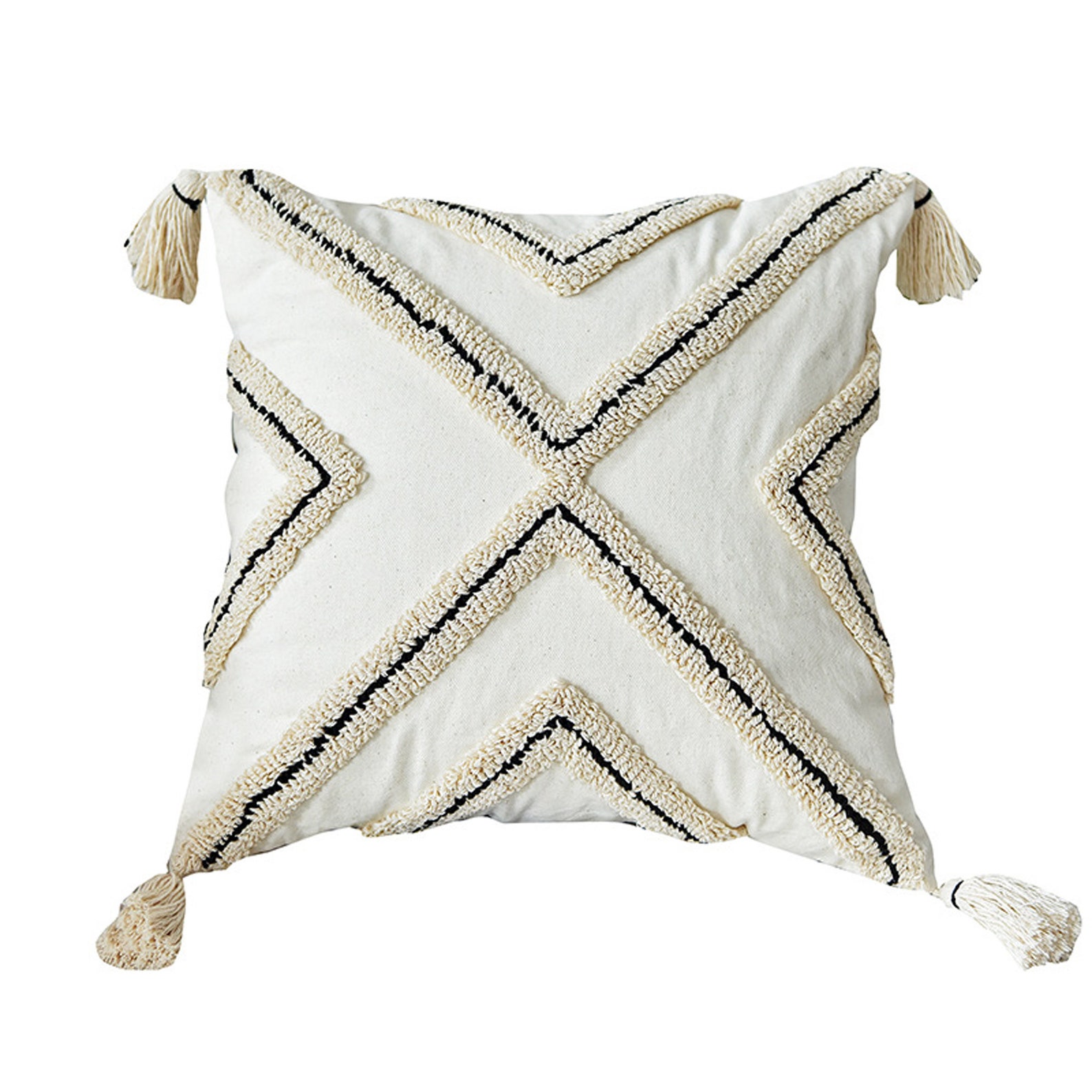 Beige pillow cover Boho 12 x 2018 x 18Throw pillow Etsy