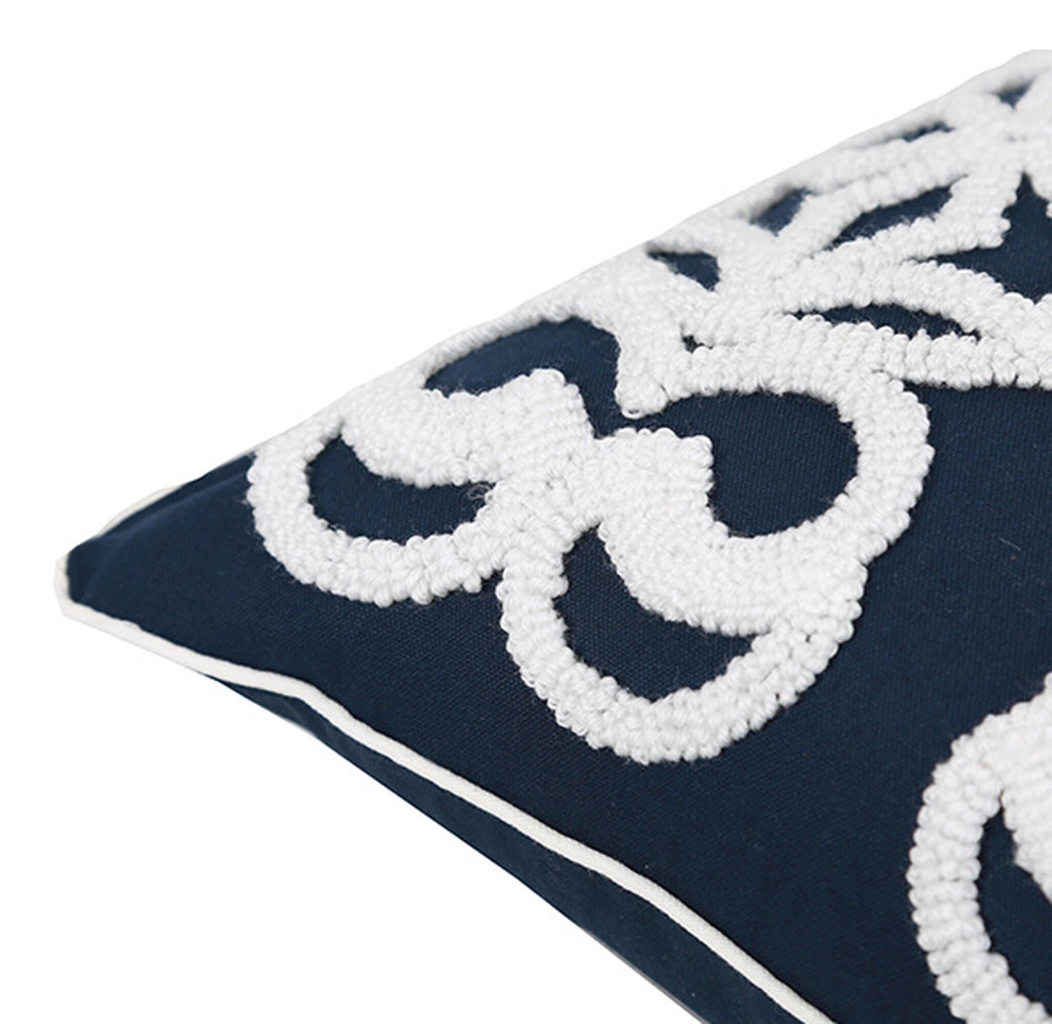 Navy Pillow cover Boho 12 x 2018 x 18Geometric Throw pillow Etsy